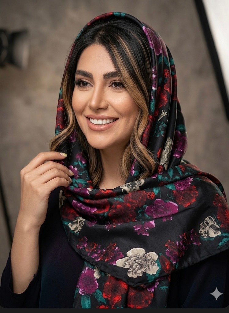 روسری ابریشم توییل