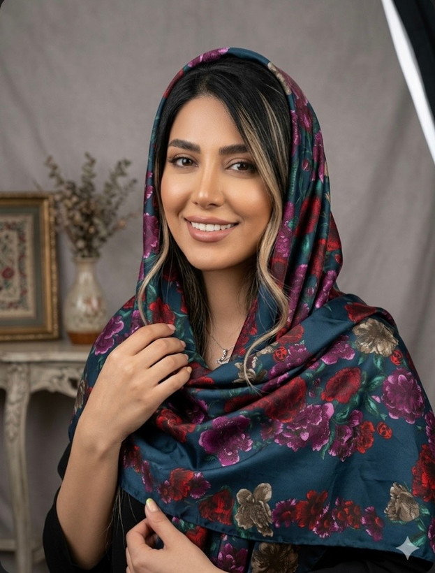 روسری ابریشم توییل