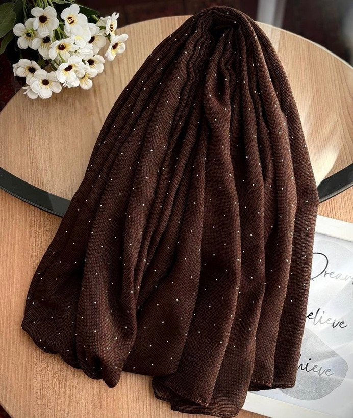 شال کنفی نگین کوب